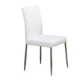 Coaster Matson Upholstered Dining Chairs White (Set of 4) Model 120767WHT